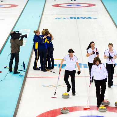 2014-02-19  OLYMPISCHE WINTERSPIELE SOTSCHI, SCHWEIZER CURLING-FRAUEN SCHEIDEN AUS
